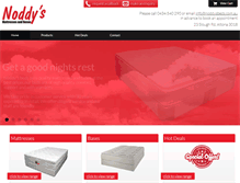 Tablet Screenshot of noddysbeds.com.au